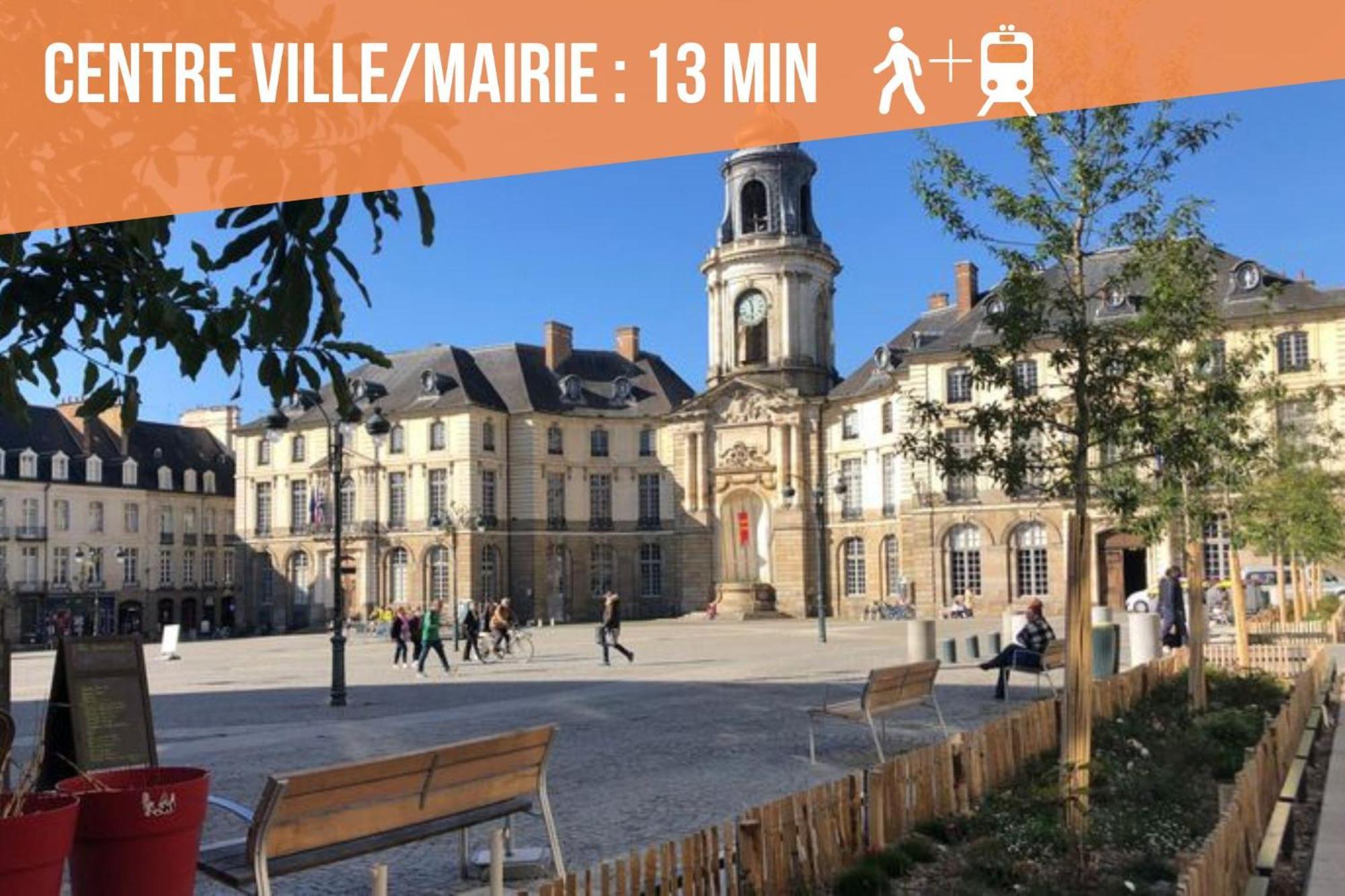 L'agave - Quartier Anatole France Appartement Rennes